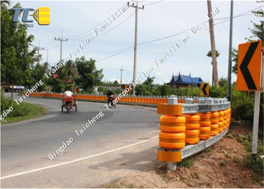 kupować Piana poliuretanowa / EVA Rolling Guard Barrier Anti Collision With Light Reflect online manufacture