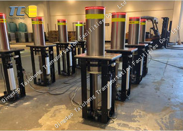 kupować Sliver Chowane słupki hydrauliczne Słupki parkingowe Powierzchnia malowana proszkowo online manufacture