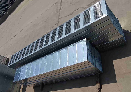 Good price Płyta aluminiowa Panel Szklana płyta wełniana Wypełniona autostrada Bariera akustyczna Typ żaluzji w Internecie