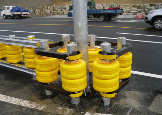 Dobra cena 4 Meters Roller Crash Barrier 350mm Diameter 150 Kg Weight Engineered for Enhanced Safety in Traffic and Industrial Zones w Internecie