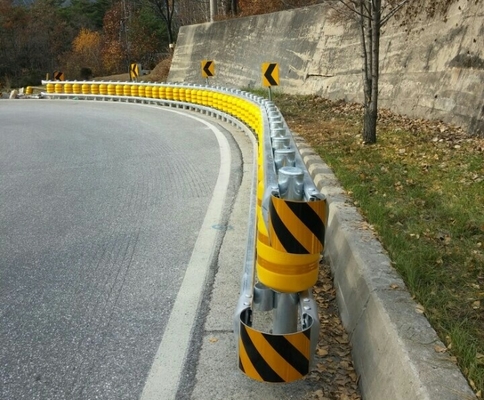 Good price 10 lat żywotności HDG Highway Roller Barrier dla budowy autostrad w Internecie