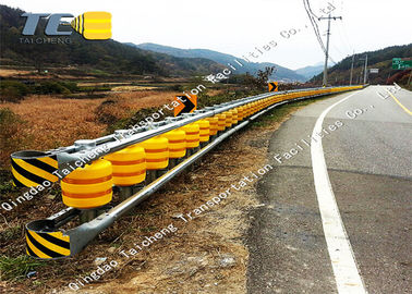 Good price Systemy barier drogowych EVA Rolling Guardrail Średnica 245 mm / 350 Mm w Internecie