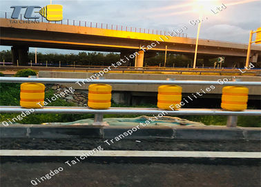 Good price Road Corners Highway Roller Barrier, Anti Corrosion Rolling Guard Barrier w Internecie