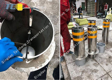 Good price Wyjmowana słupek słupowy o wysokiej wytrzymałości Outdoor Security Security Bollard Sliver w Internecie