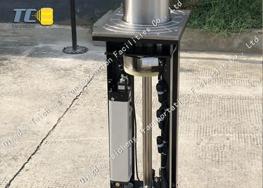 Good price Stalowy hydrauliczny słupek Teleskopowy słupek bezpieczeństwa z czerwonym światłem LED w Internecie