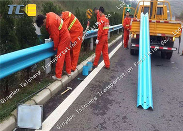 Good price Anti Corrosion SS W Beam Crash Barrier, Thrie Metal Beam Crash Barrier w Internecie