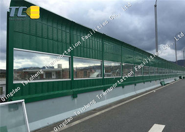 Good price Ognioodporna eliminacja hałasu z barier dźwiękowych na autostradzie dla kolei / autostrad w Internecie